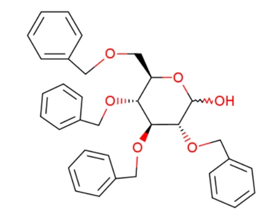 2,3,4,6-tetra-o-benzyl-d-glucopyranose (CAS: 4132-28-9)